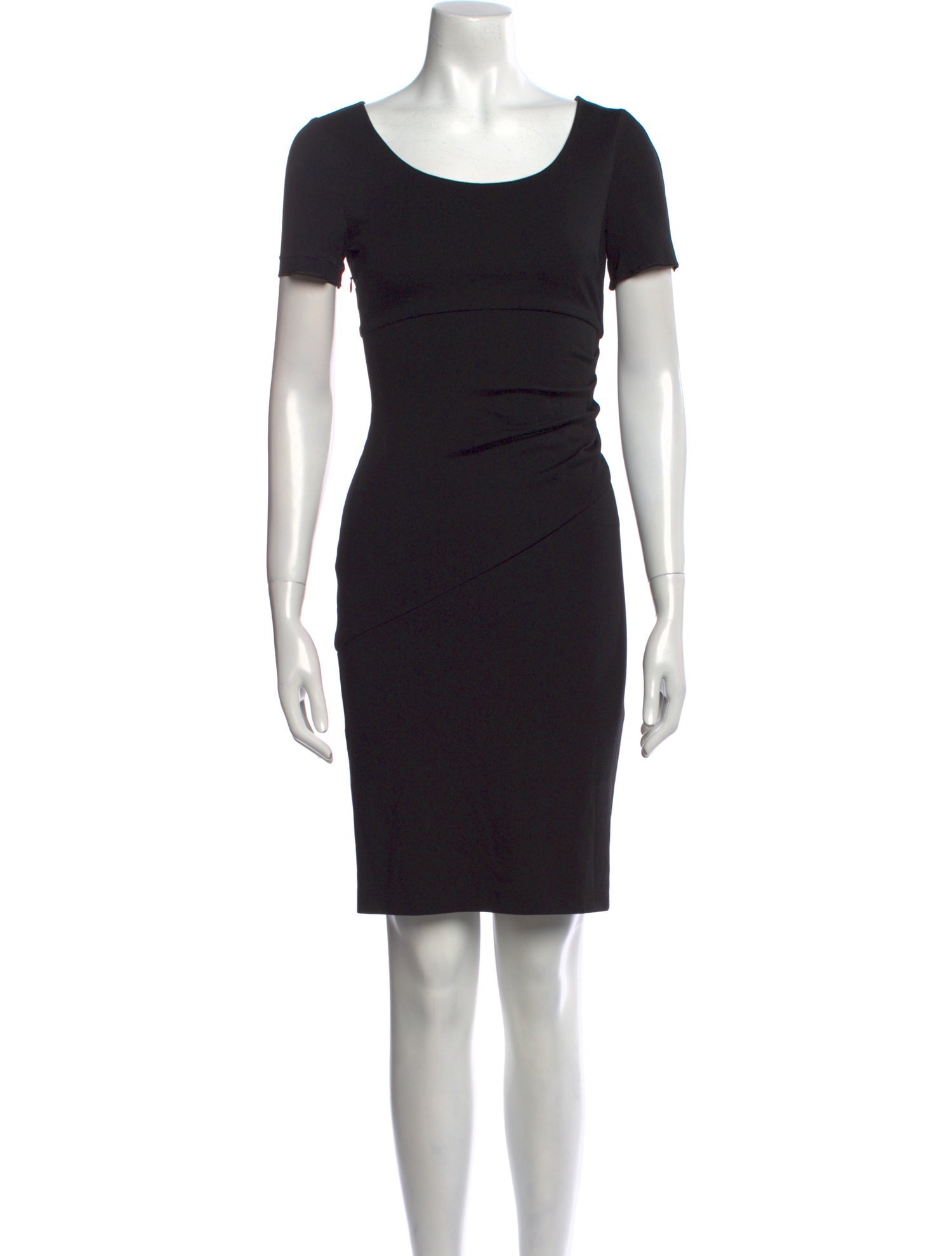 Diane von Furstenberg Scoop Neck Mini Dress
