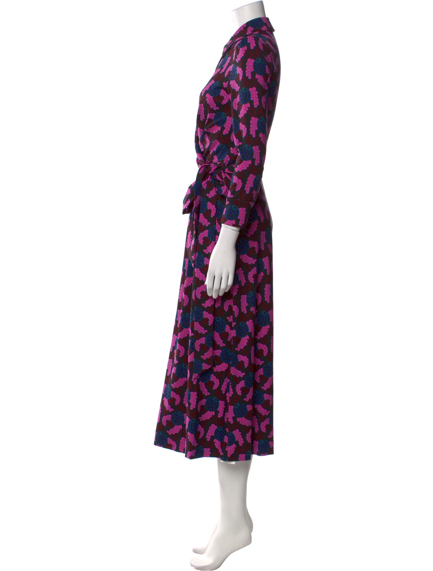 Diane von Furstenberg Printed Long Dress