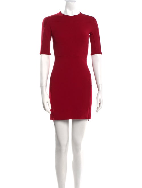 Diane von Furstenberg Crew Neck Mini Dress