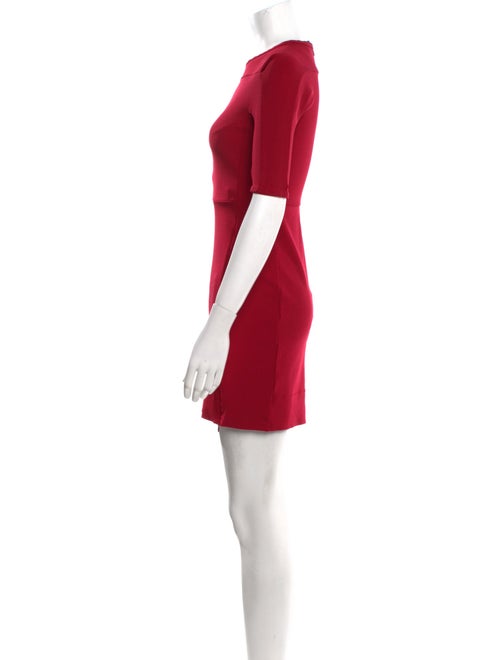 Diane von Furstenberg Crew Neck Mini Dress