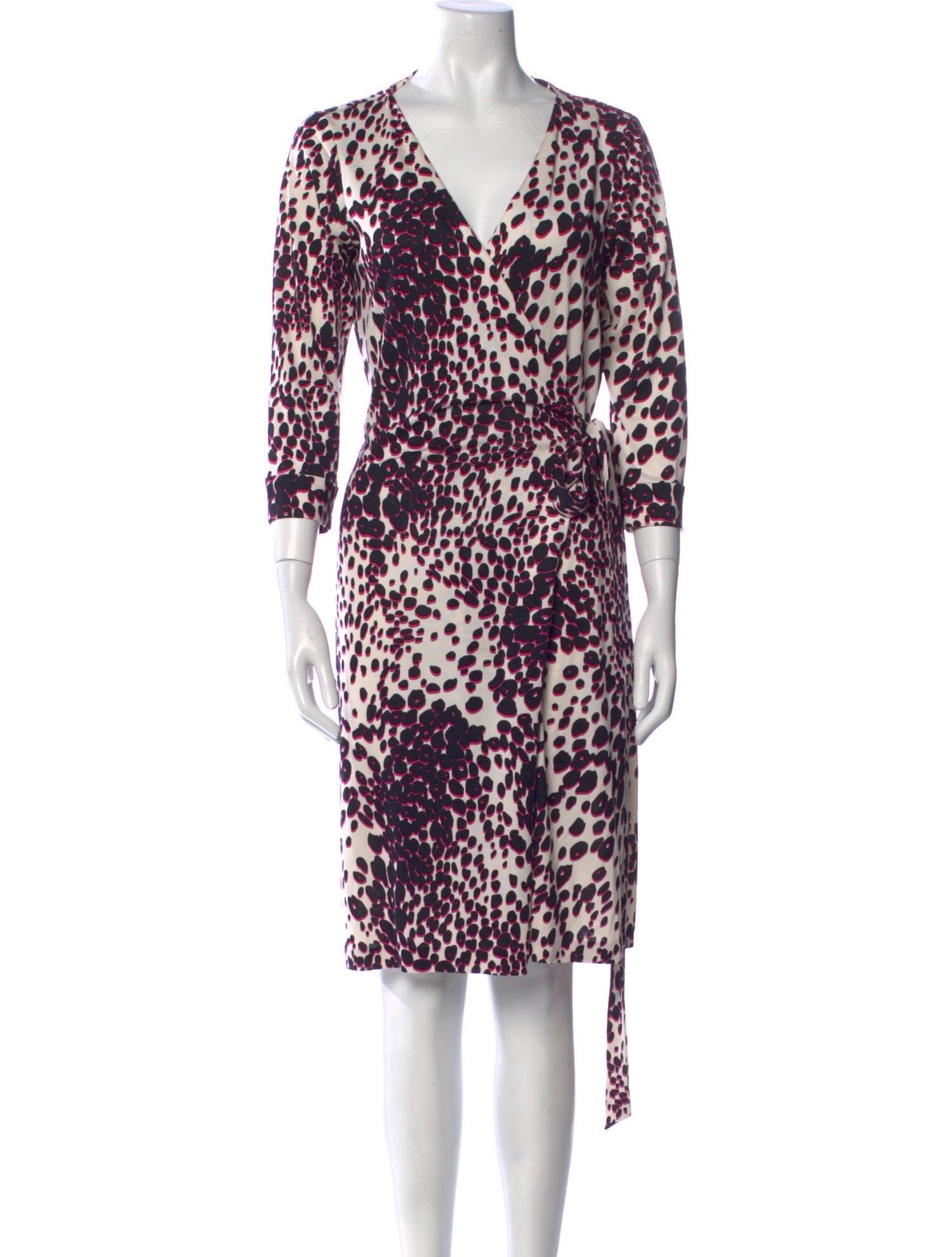 Diane von Furstenberg Silk Knee-Length Dress