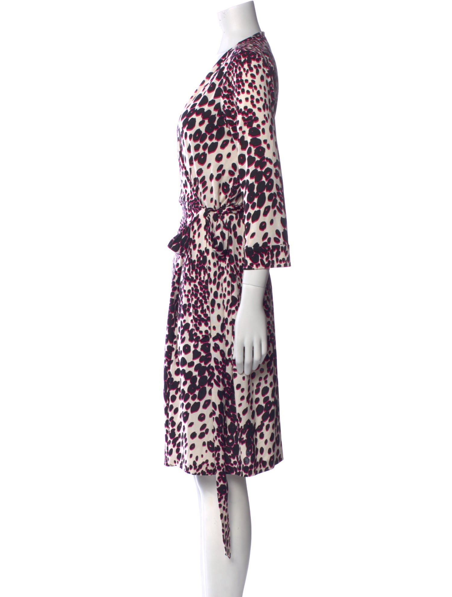 Diane von Furstenberg Silk Knee-Length Dress