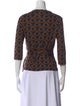 Diane von Furstenberg Silk Printed Blouse