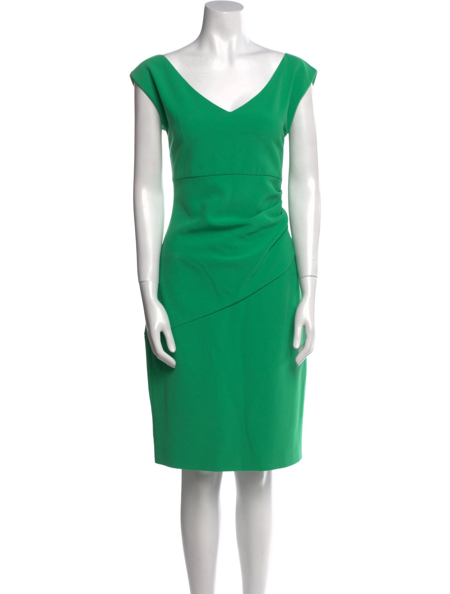 Diane von Furstenberg V-Neck Knee-Length Dress