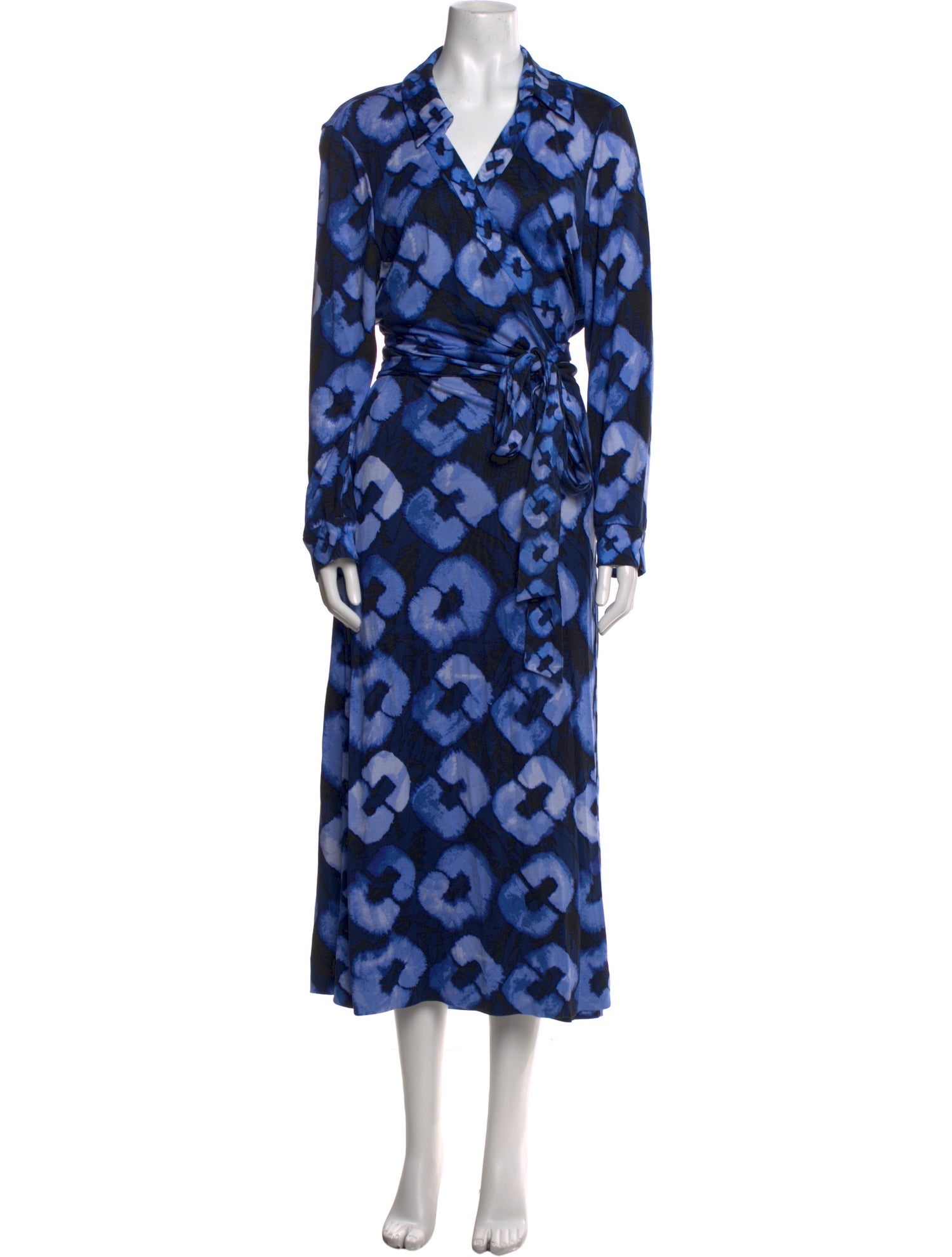 Diane von Furstenberg Printed Long Dress