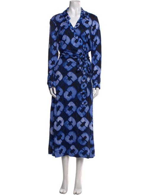Diane von Furstenberg Printed Long Dress