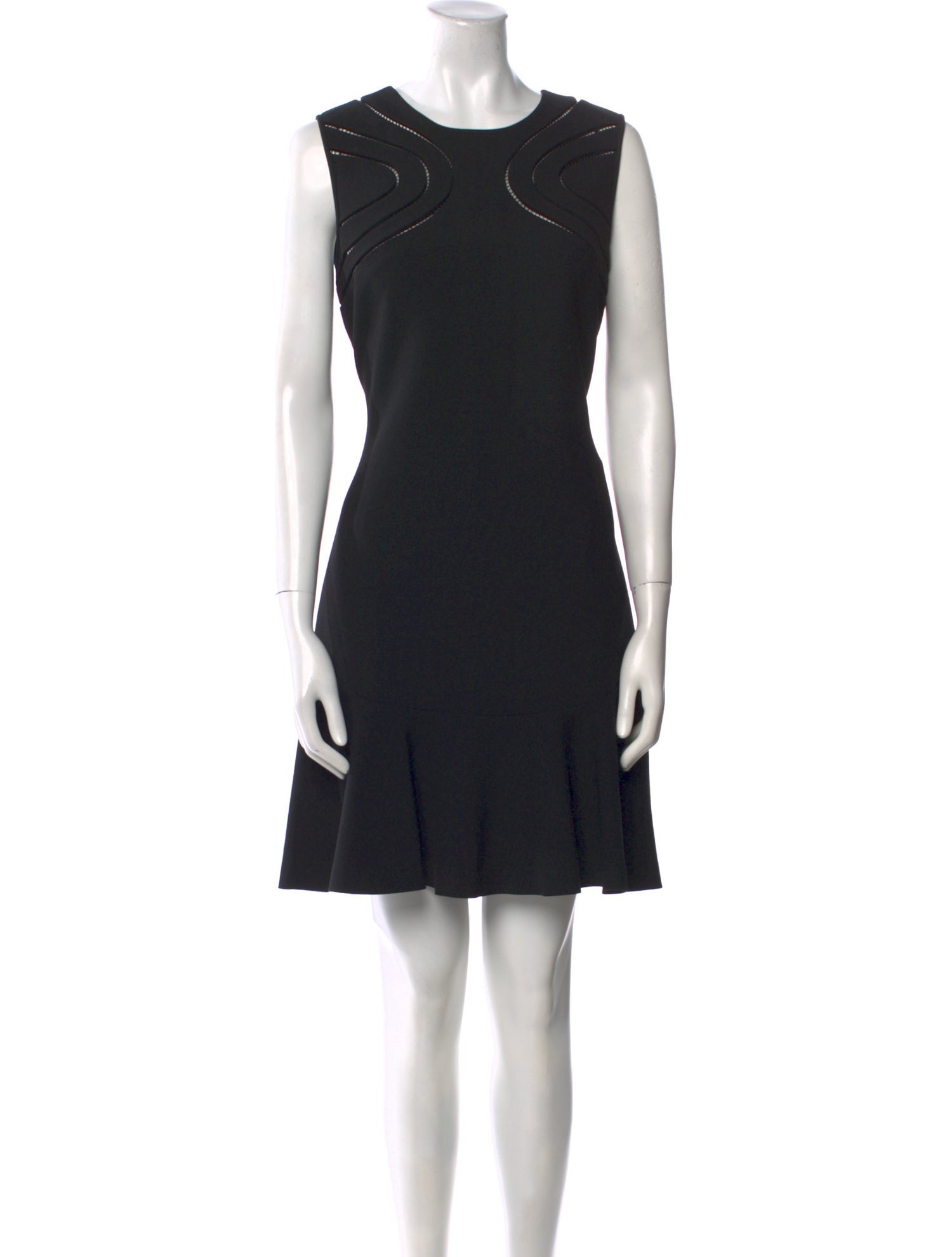 Diane von Furstenberg Crew Neck Mini Dress