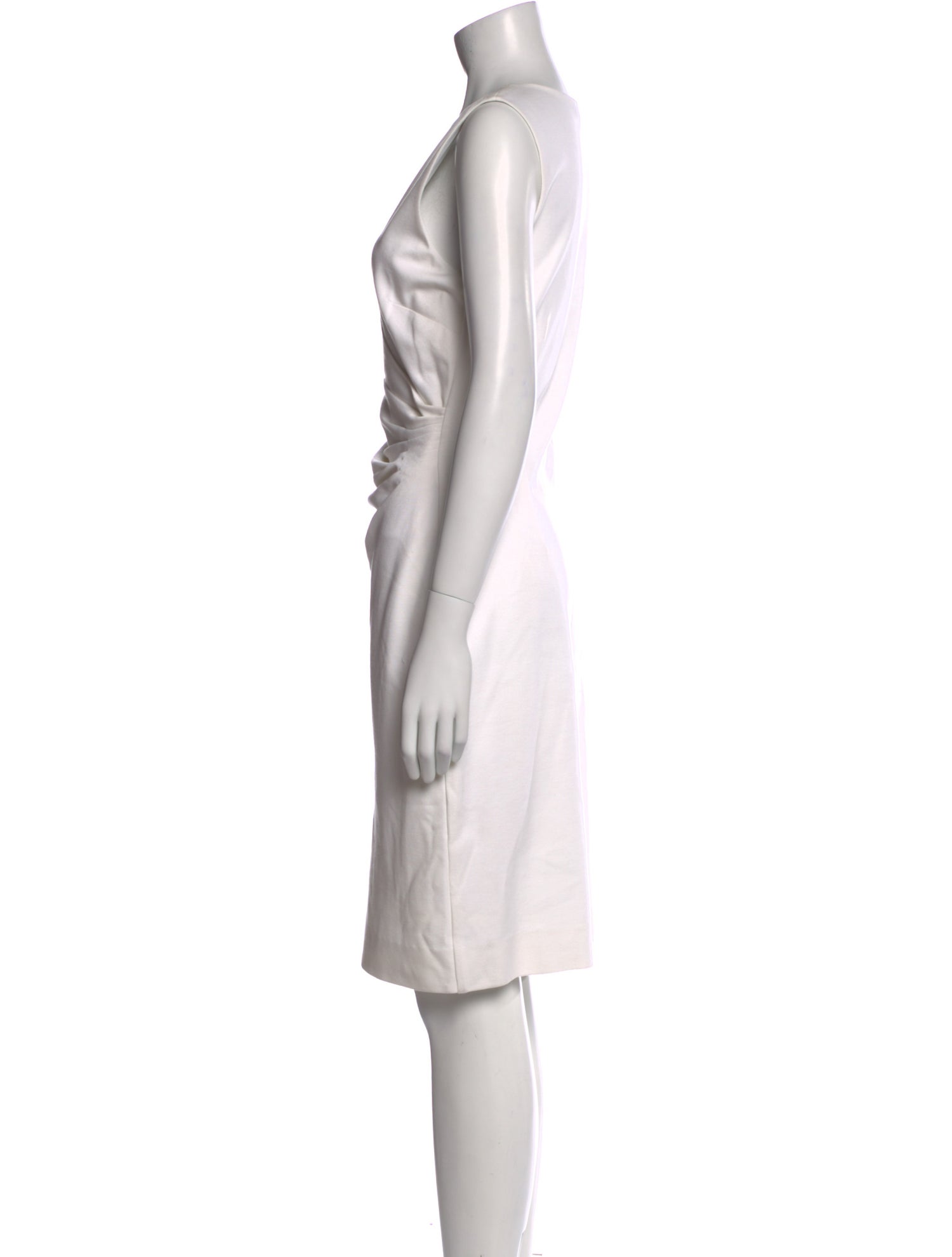 Diane von Furstenberg V-Neck Knee-Length Dress