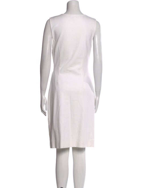 Diane von Furstenberg V-Neck Knee-Length Dress