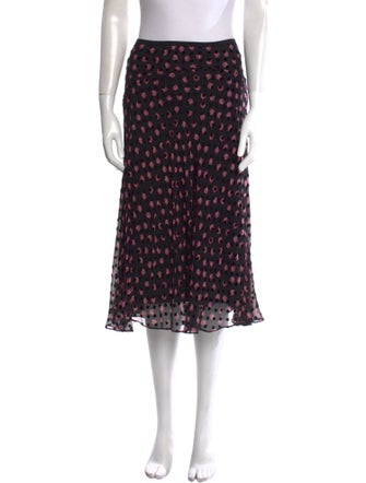 Diane von Furstenberg Silk Knee-Length Skirt
