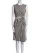 Diane von Furstenberg Crew Neck Knee-Length Dress