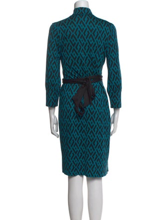 Diane von Furstenberg Silk Knee-Length Dress