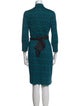 Diane von Furstenberg Silk Knee-Length Dress