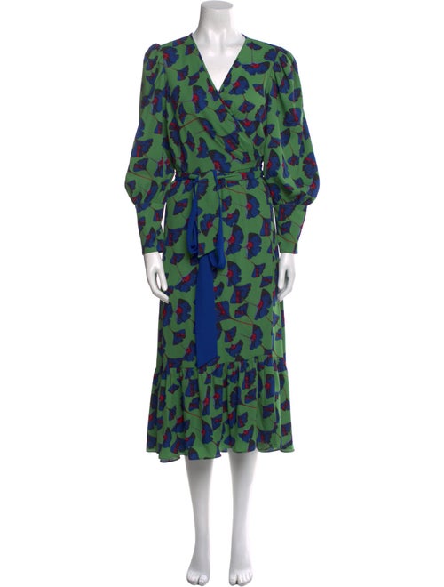 Diane von Furstenberg Printed Long Dress