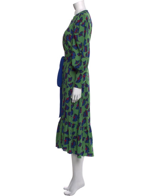 Diane von Furstenberg Printed Long Dress