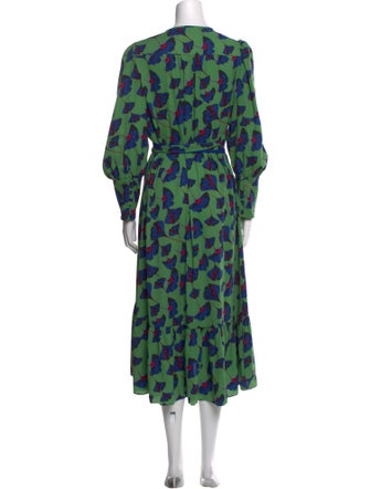 Diane von Furstenberg Printed Long Dress