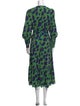 Diane von Furstenberg Printed Long Dress