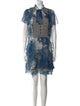 Diane von Furstenberg Silk Mini Dress