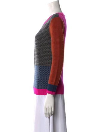 Diane von Furstenberg Wool Printed Sweater