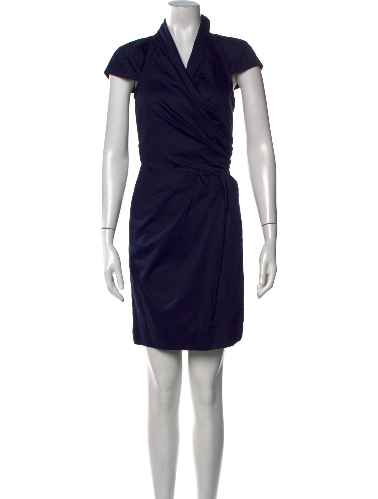 Diane von Furstenberg V-Neck Midi Length Dress