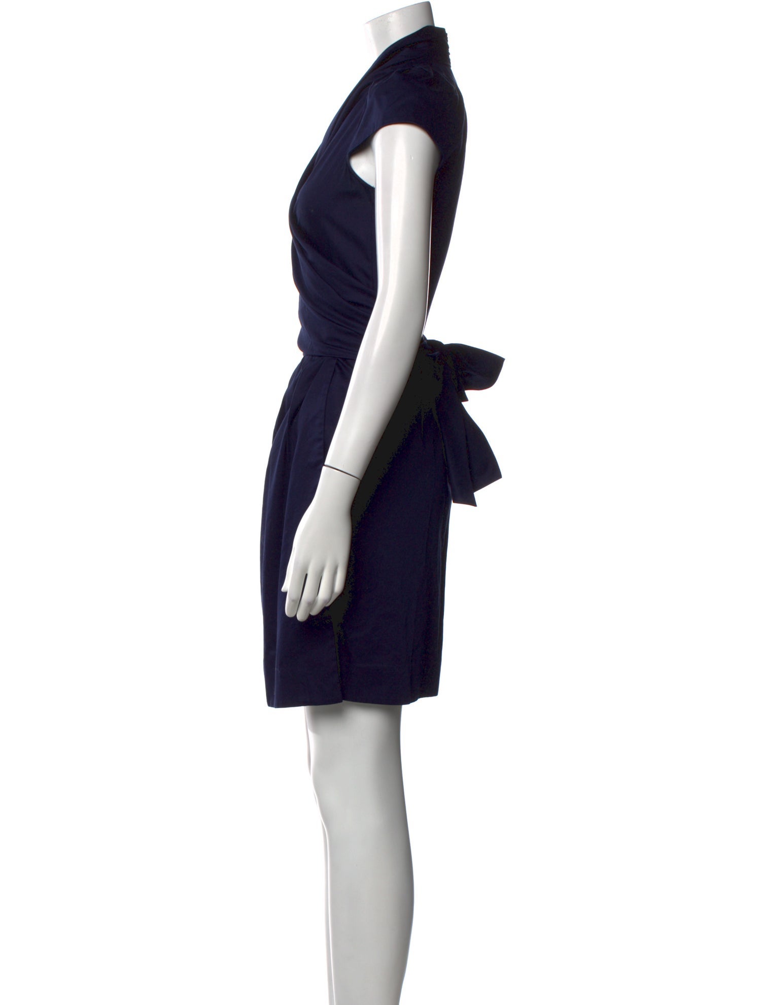 Diane von Furstenberg V-Neck Midi Length Dress