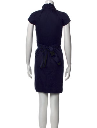 Diane von Furstenberg V-Neck Midi Length Dress