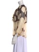 Diane von Furstenberg Silk Printed Blouse
