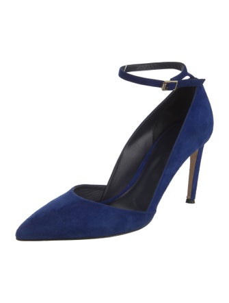 Diane von Furstenberg Suede D'Orsay Pumps