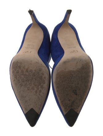 Diane von Furstenberg Suede D'Orsay Pumps