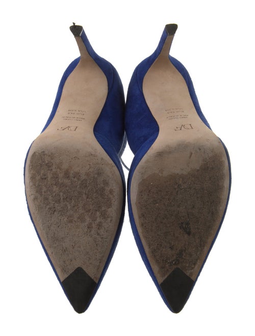 Diane von Furstenberg Suede D'Orsay Pumps