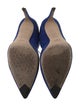 Diane von Furstenberg Suede D'Orsay Pumps