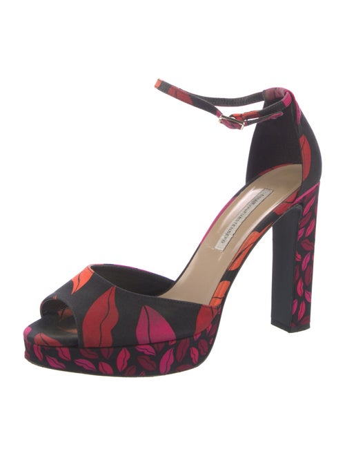 Diane von Furstenberg Printed D'Orsay Pumps
