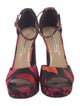 Diane von Furstenberg Printed D'Orsay Pumps