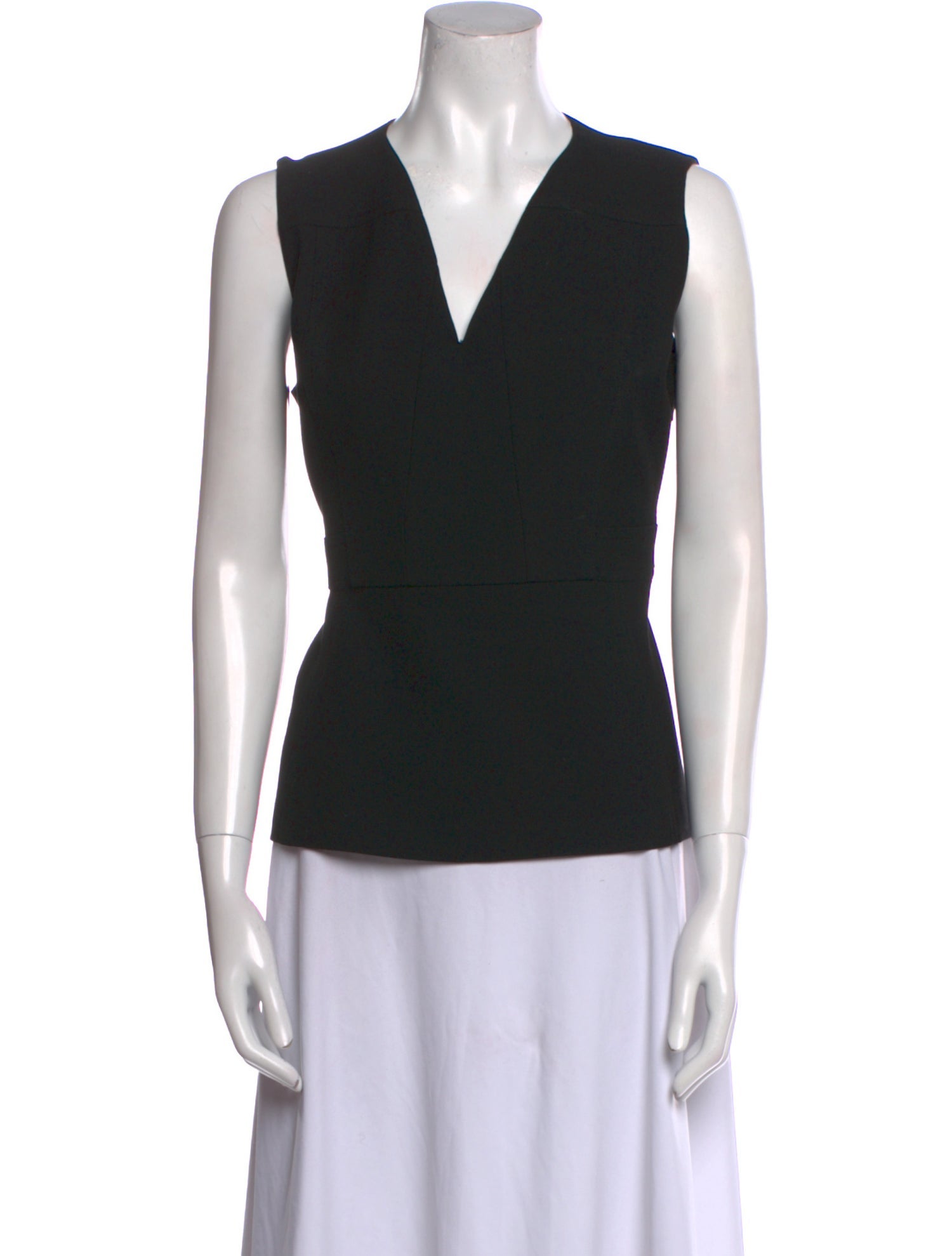 Diane von Furstenberg V-Neck Sleeveless Top