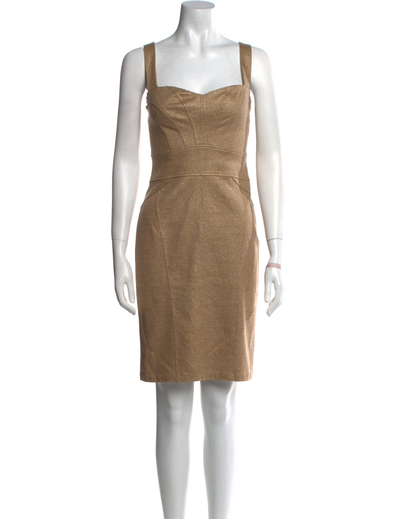 Diane von Furstenberg Square Neckline Mini Dress
