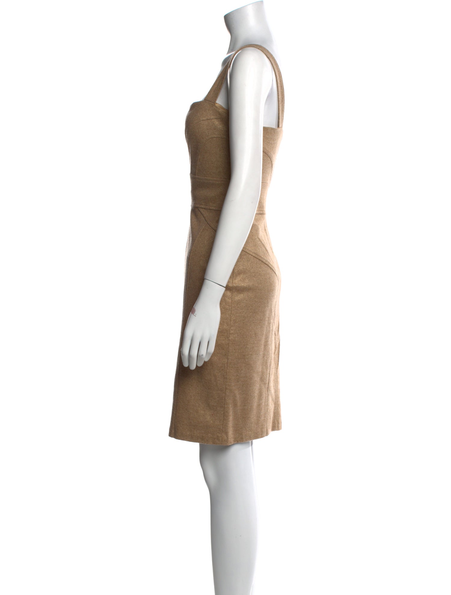 Diane von Furstenberg Square Neckline Mini Dress