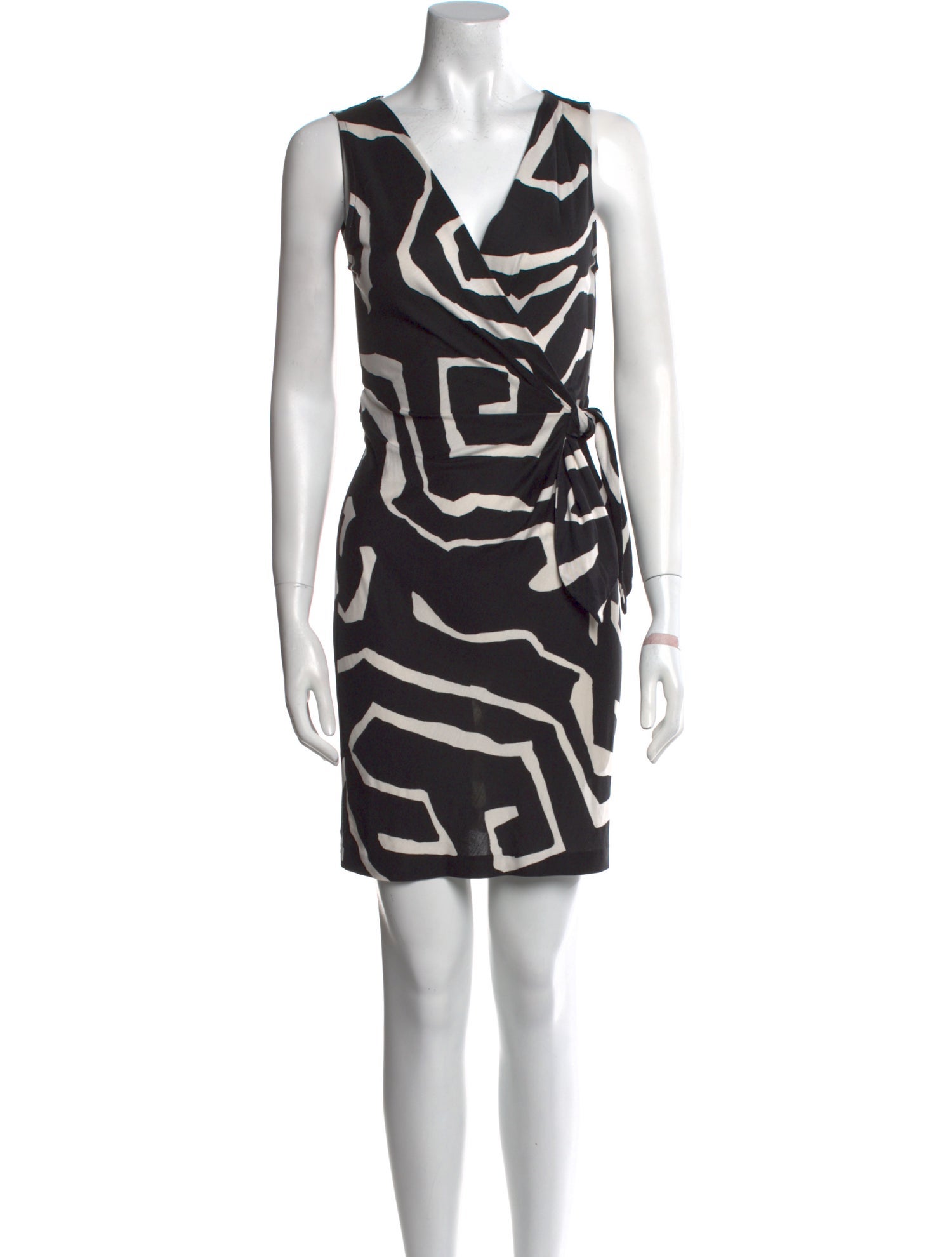 Diane von Furstenberg Animal Print Mini Dress
