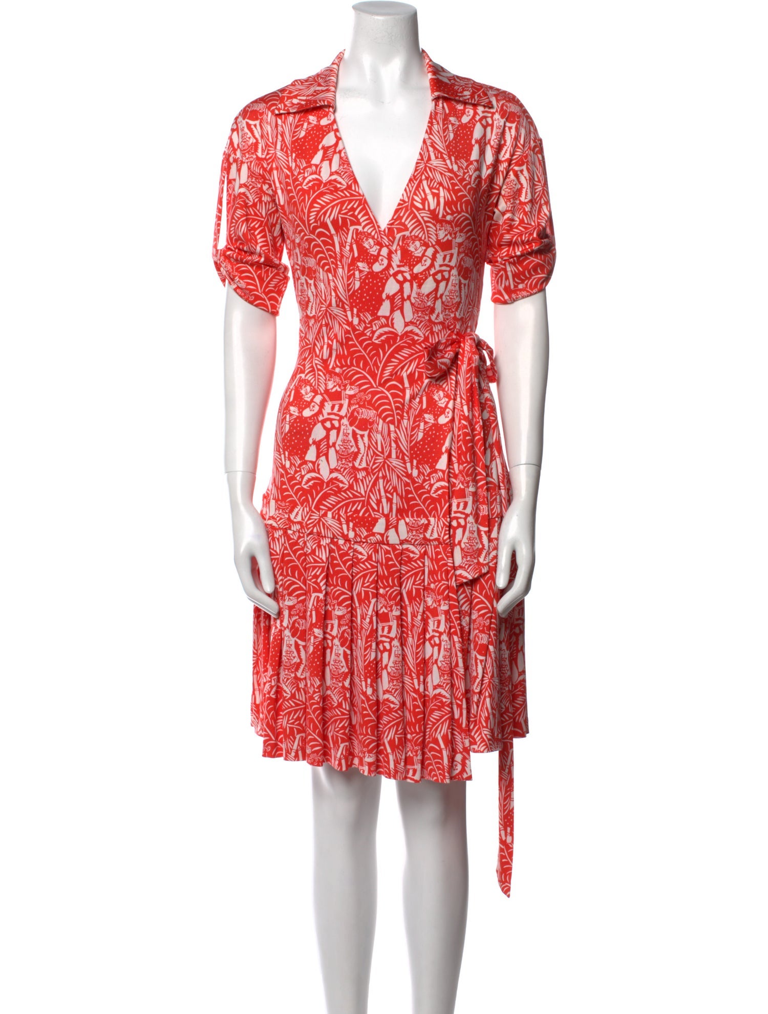 Diane von Furstenberg Silk Knee-Length Dress