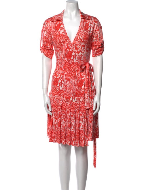 Diane von Furstenberg Silk Knee-Length Dress