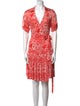 Diane von Furstenberg Silk Knee-Length Dress