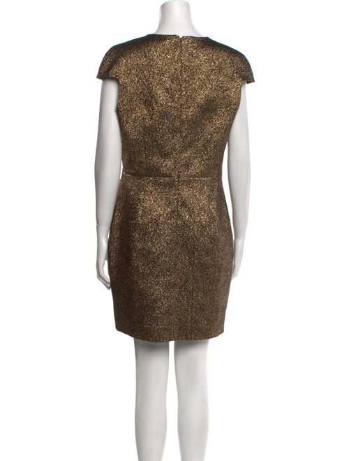 Diane von Furstenberg Crew Neck Mini Dress