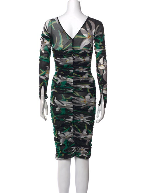 Diane von Furstenberg Printed Midi Length Dress