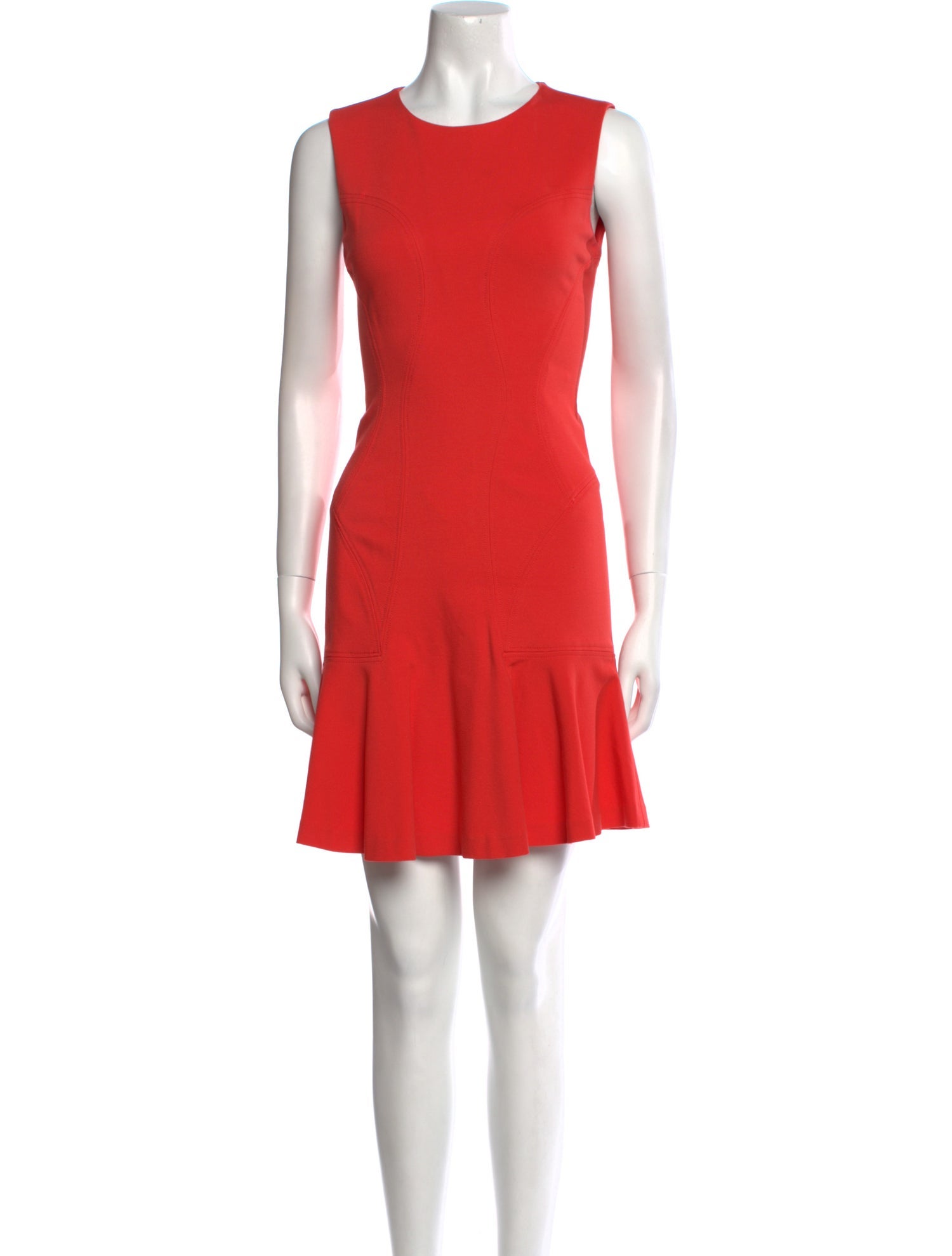 Diane von Furstenberg Crew Neck Mini Dress