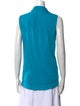 Diane von Furstenberg V-Neck Sleeveless Blouse