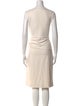 Diane von Furstenberg V-Neck Knee-Length Dress