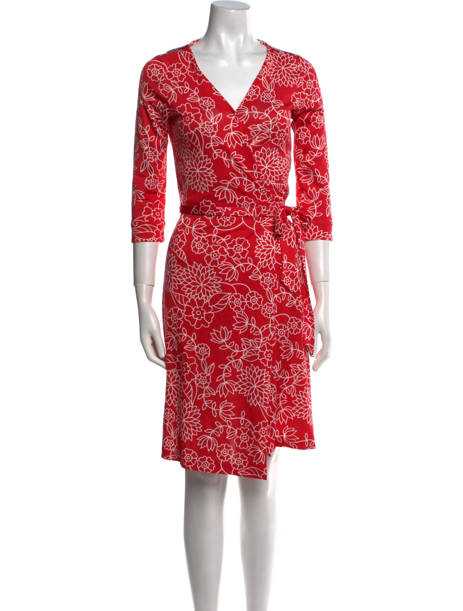 Diane von Furstenberg Silk Knee-Length Dress