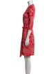 Diane von Furstenberg Silk Knee-Length Dress