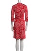 Diane von Furstenberg Silk Knee-Length Dress