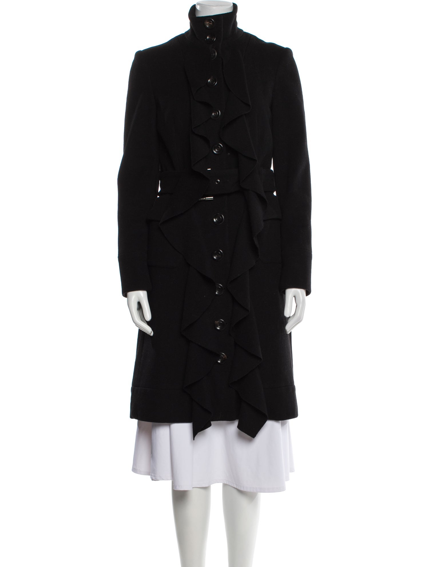 Diane von Furstenberg Wool Trench Coat