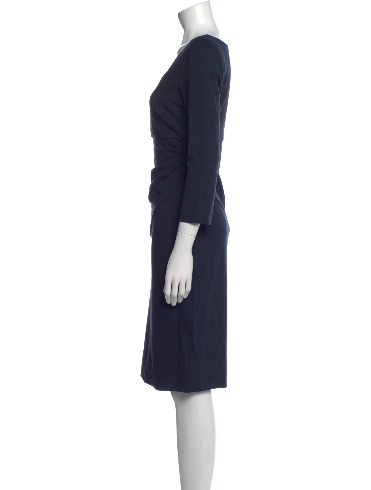 Diane von Furstenberg V-Neck Knee-Length Dress